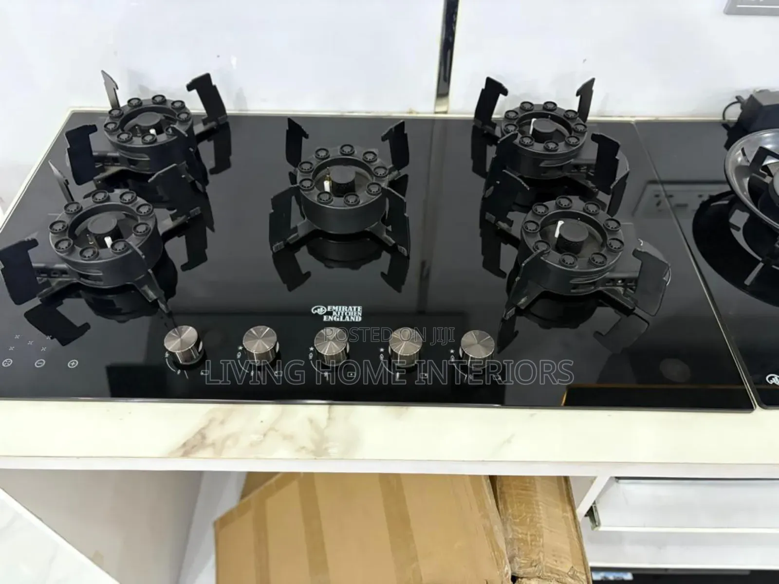 Luxury 5 Burner Gas Glass Top