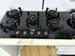 Luxury 5 Burner Gas Glass Top