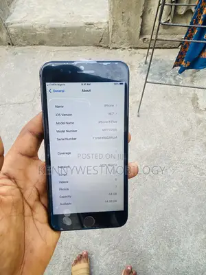 Apple iPhone 8 Plus 64 GB Black