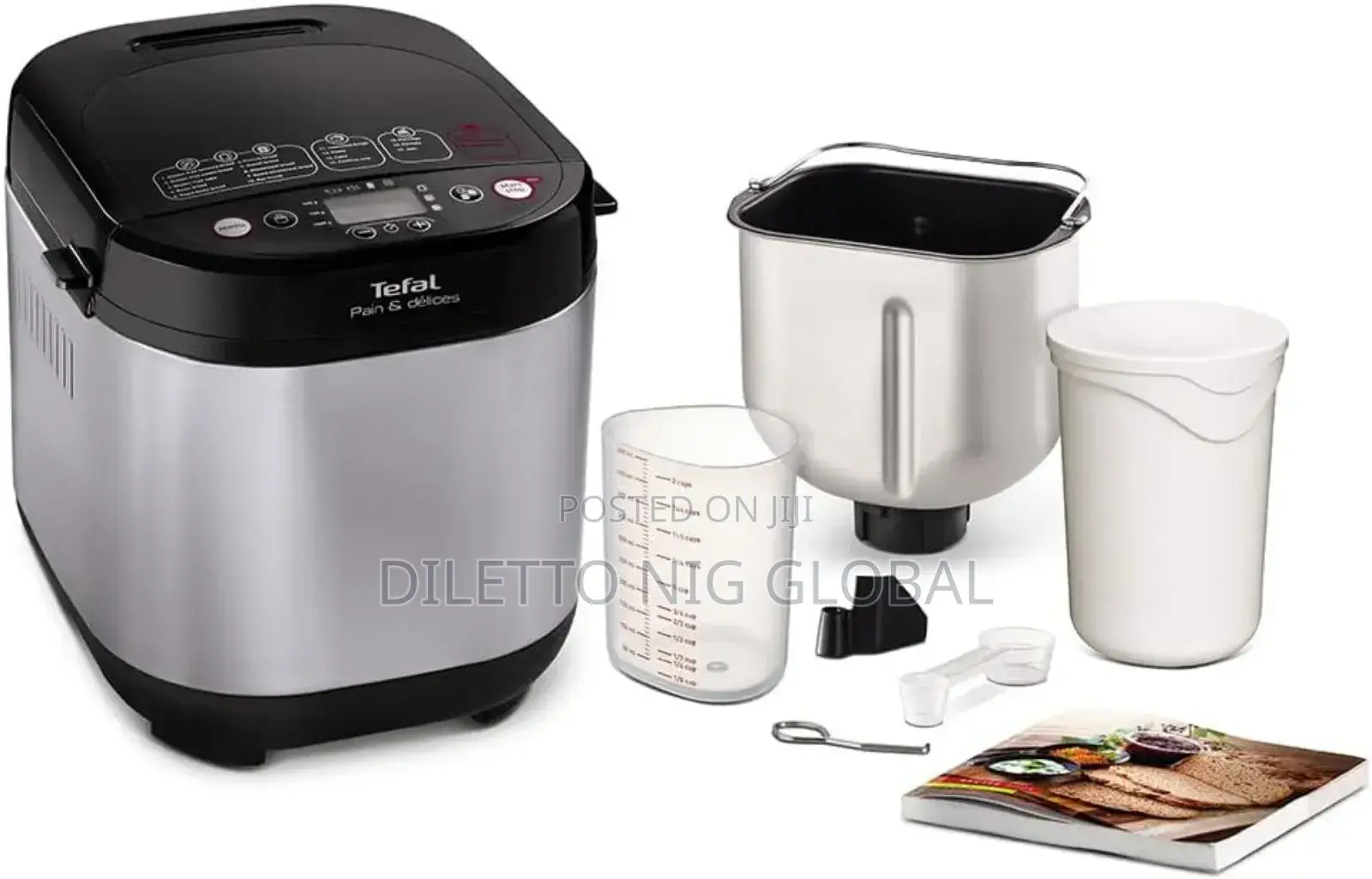 Tefal Breadmaker With Yoghurt Pot Accessory 20 Auto Programs