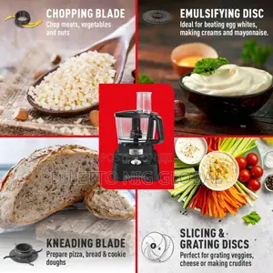 Tefal 8in1 Double Force Pro Food Processor Blender