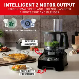 Tefal 8in1 Double Force Pro Food Processor Blender