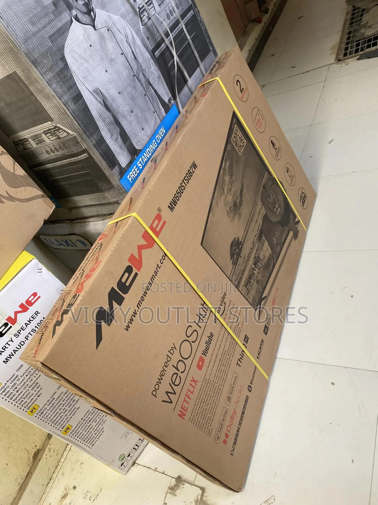 65”Webos Double Screen Smart Tv