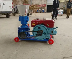 200kg-/H Diesel Engine Pellet Machine