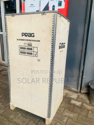 50kva Prag Voltage Regulator Single Phase