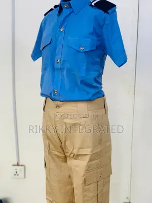 Embroidered Full Security Uniforms With Logo