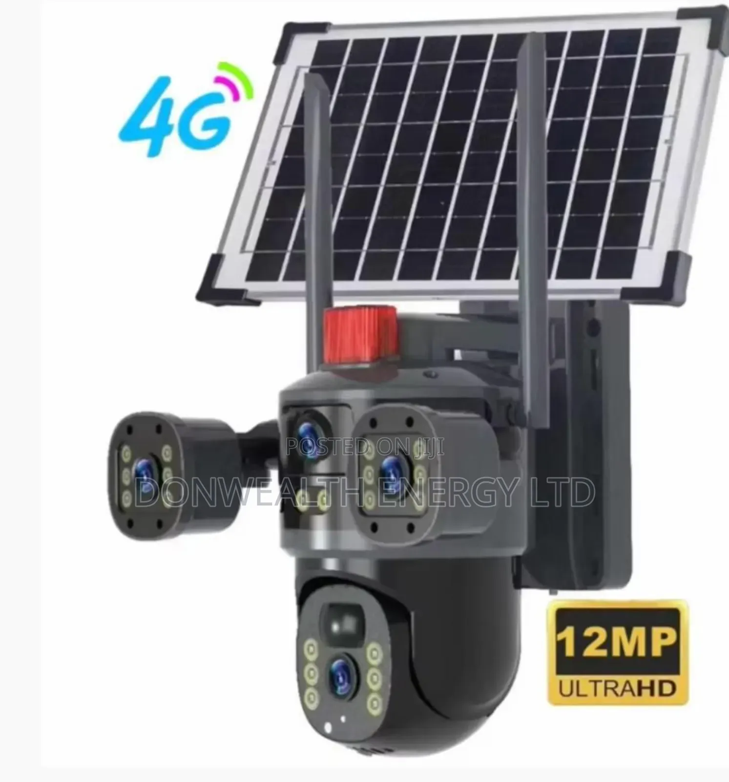 12ultra Mega Pixel, Solar CCTV