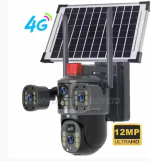 12ultra Mega Pixel, Solar CCTV