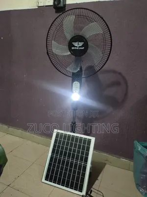 Solar Standing Fan