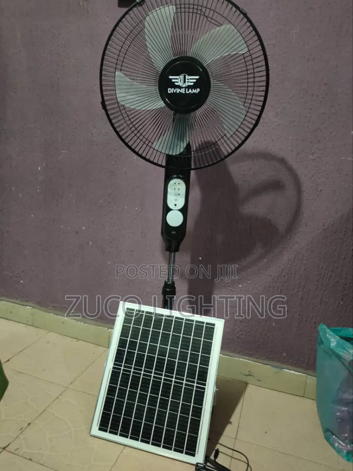 Solar Standing Fan