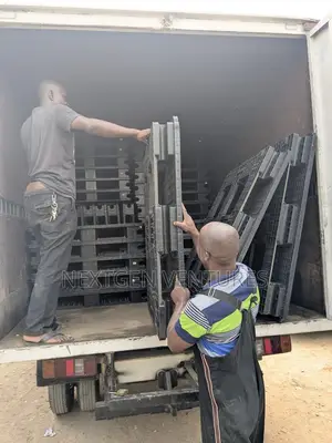 Rubber Plastic Pallets 6000kg Capacity