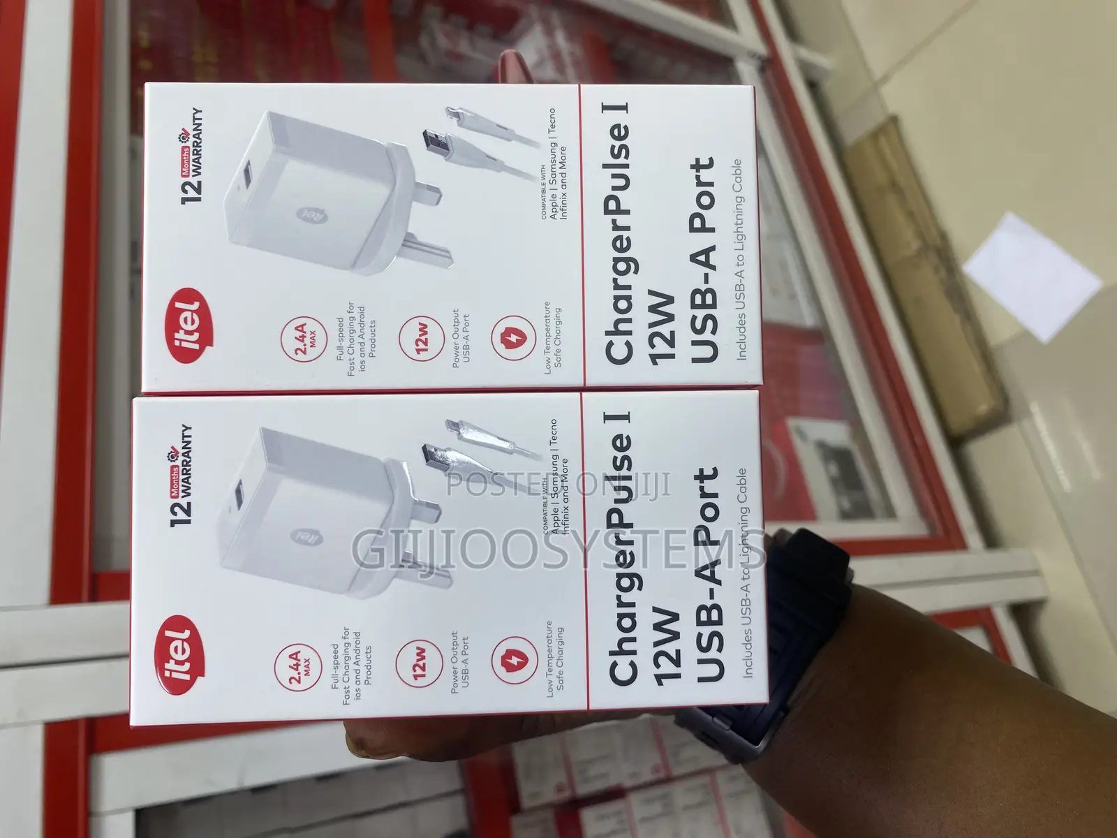Itel Charger Pulse 1 iPhone