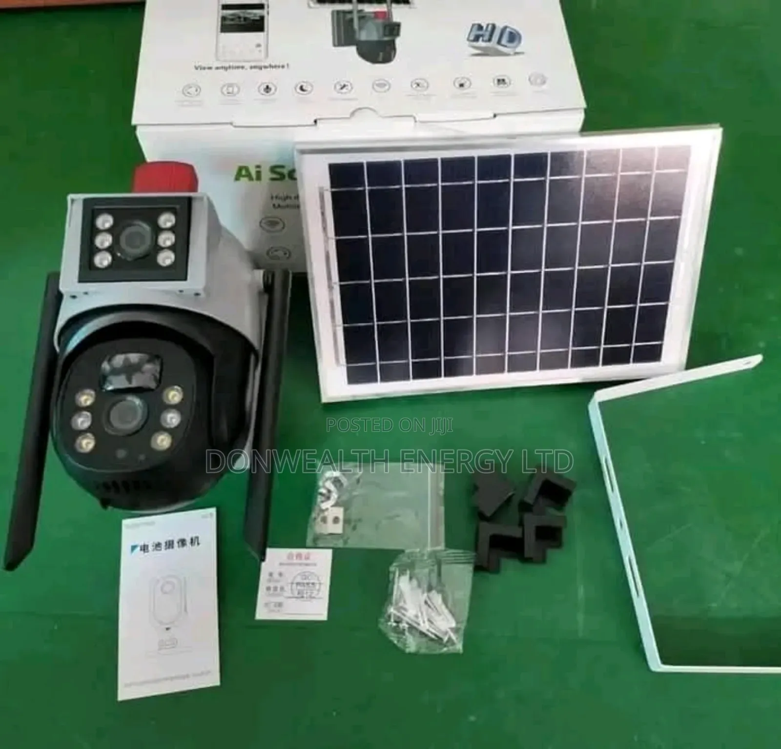Smart Solar CCTV and the Accos Inside