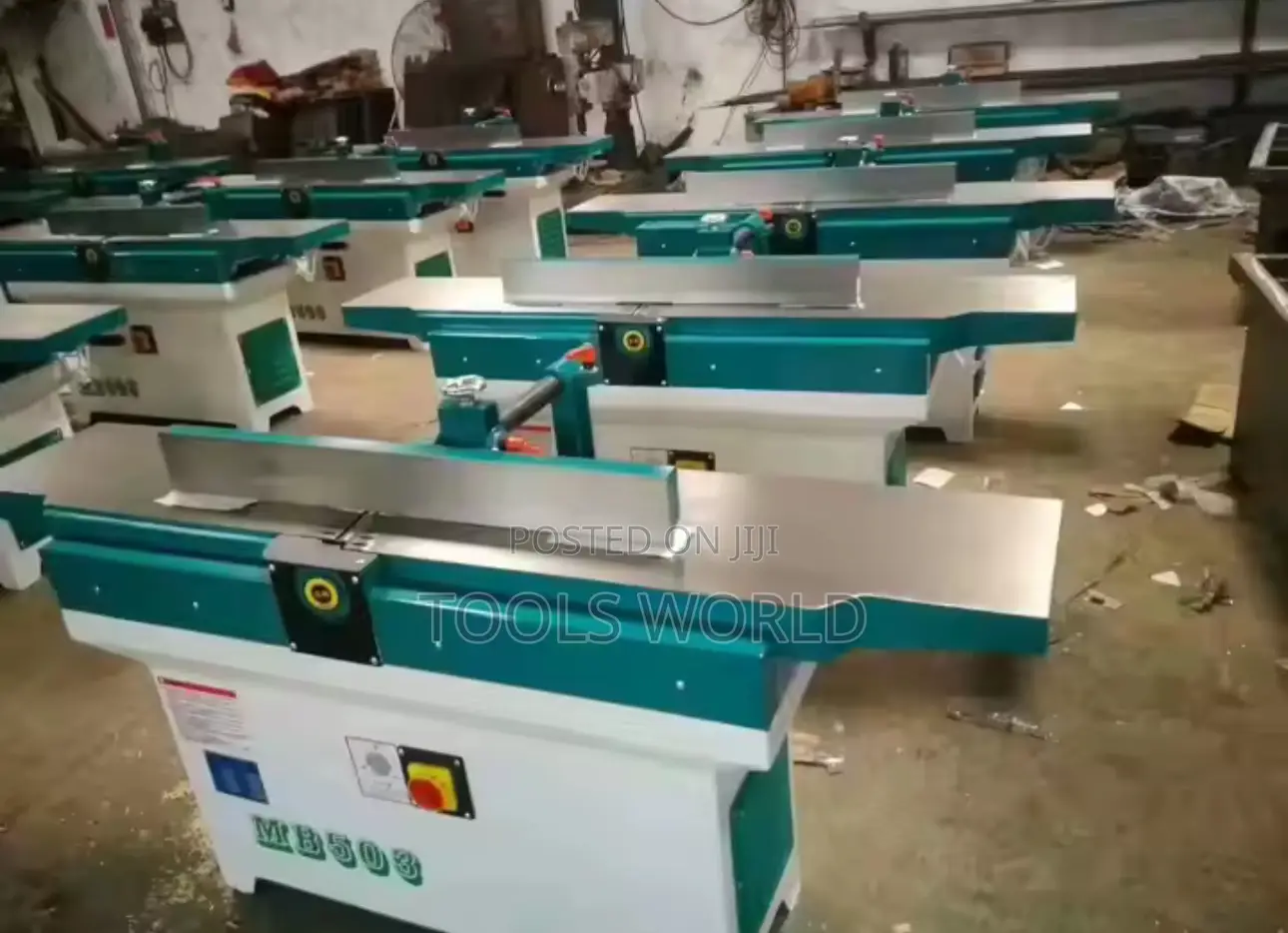 Wood Surface Thickness Planer 415mm Width 4 Blades