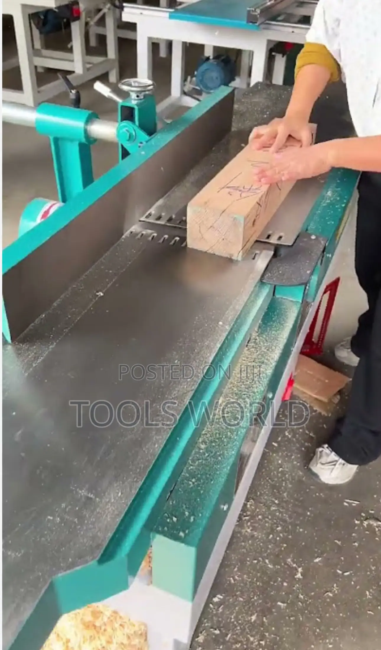 Wood Surface Thickness Planer 415mm Width 4 Blades