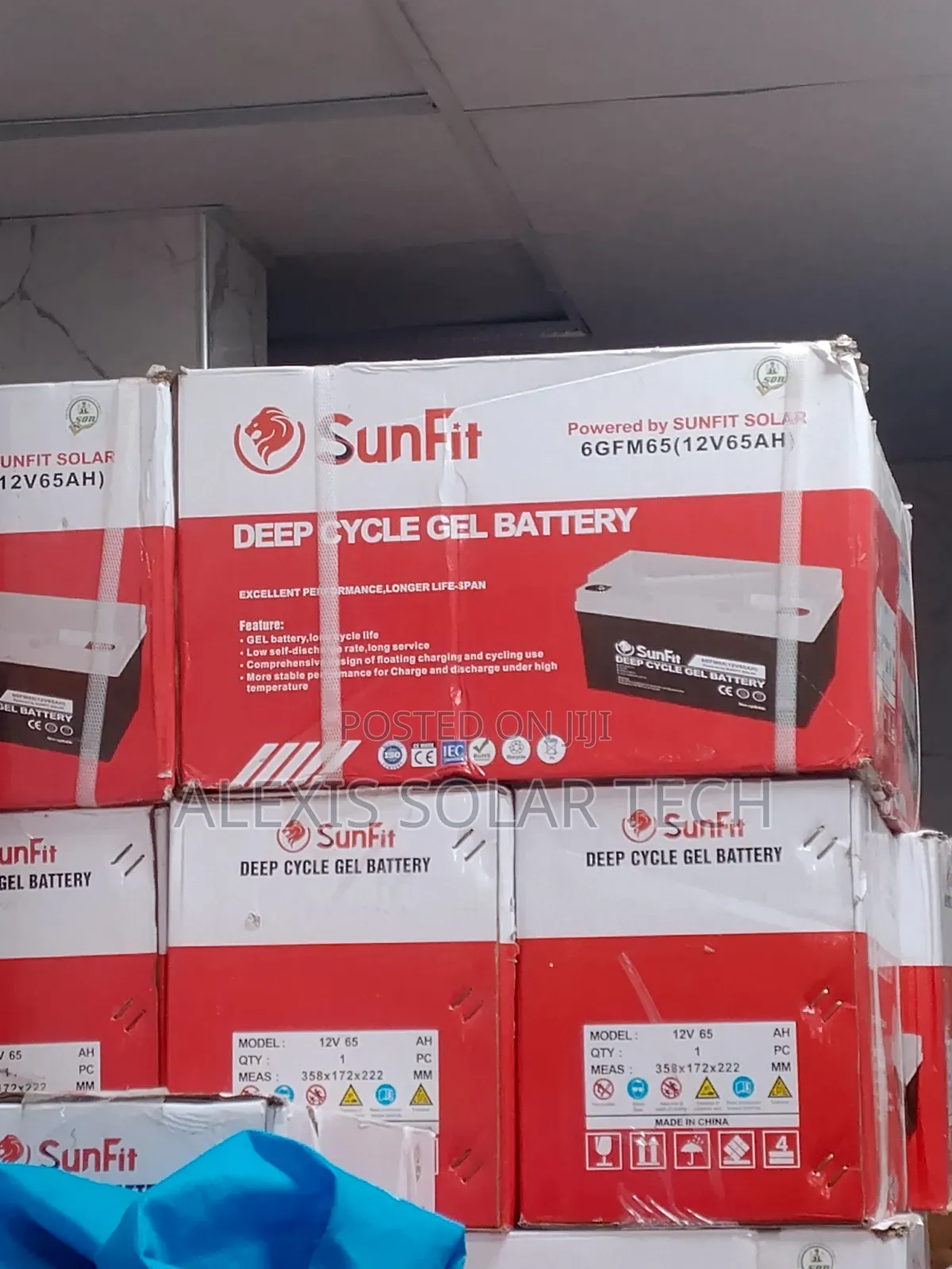 65ah Sunfit Solar Battery