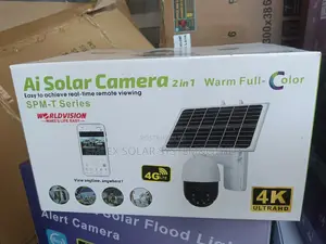 2 Eye CCTV Solar Camera