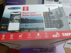 2 Eye Solar CCTV Camera