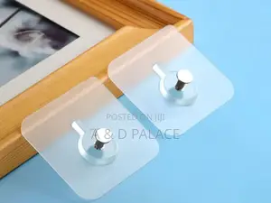 12pcs Transparent Traceless Self-Adhesive Nailless Suction