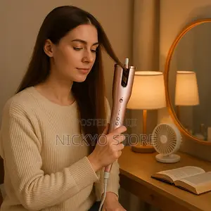 Electric Hair Curler – Automatic Rotating Styler