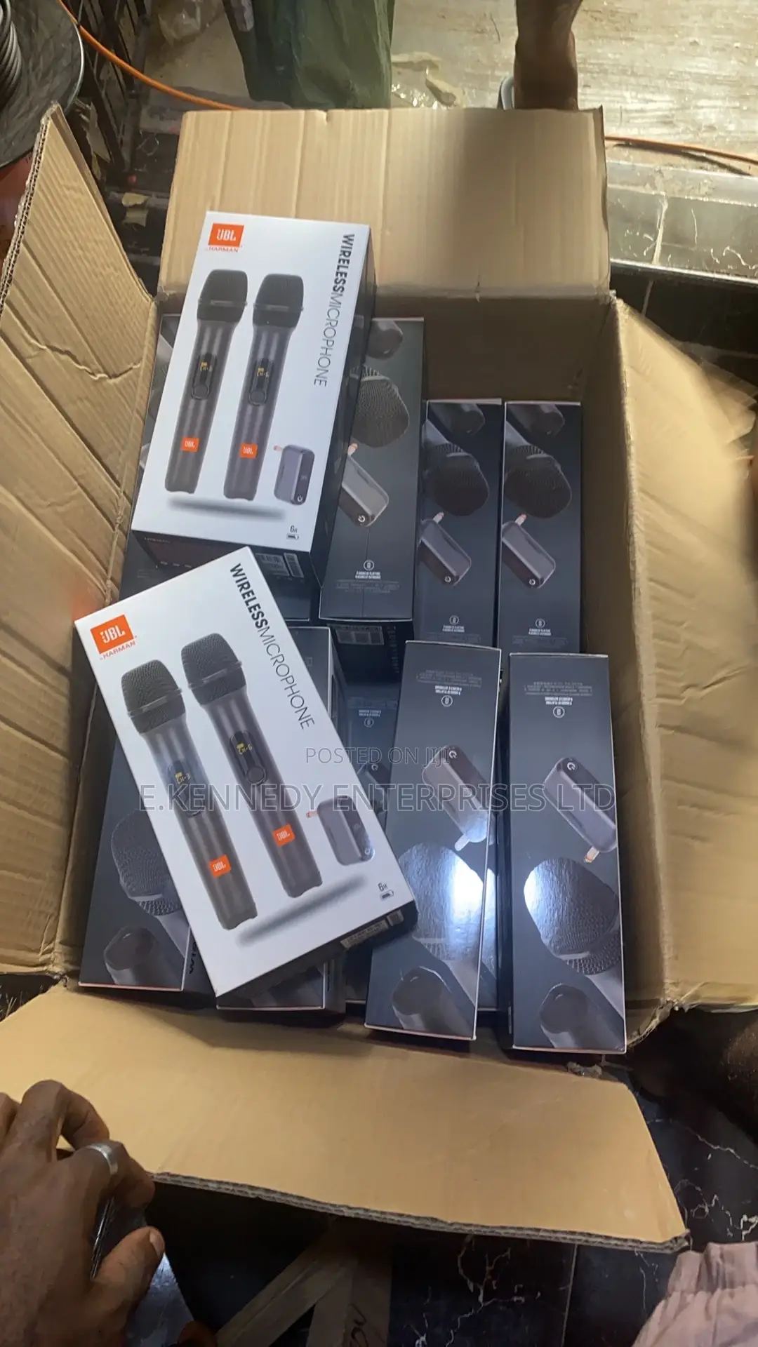 Original JBL Wireless Microphone System With Dual Receiver