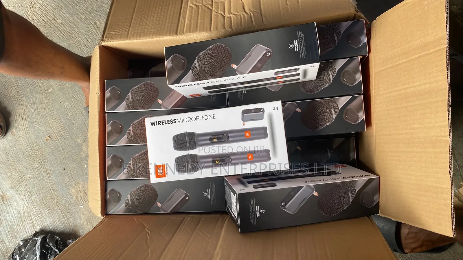 Original JBL Wireless Microphone System With Dual Receiver