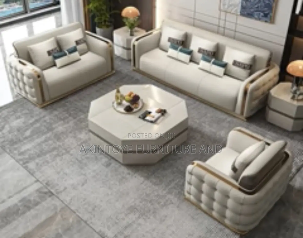 Sofa Set Of7 Sitters With Center Table