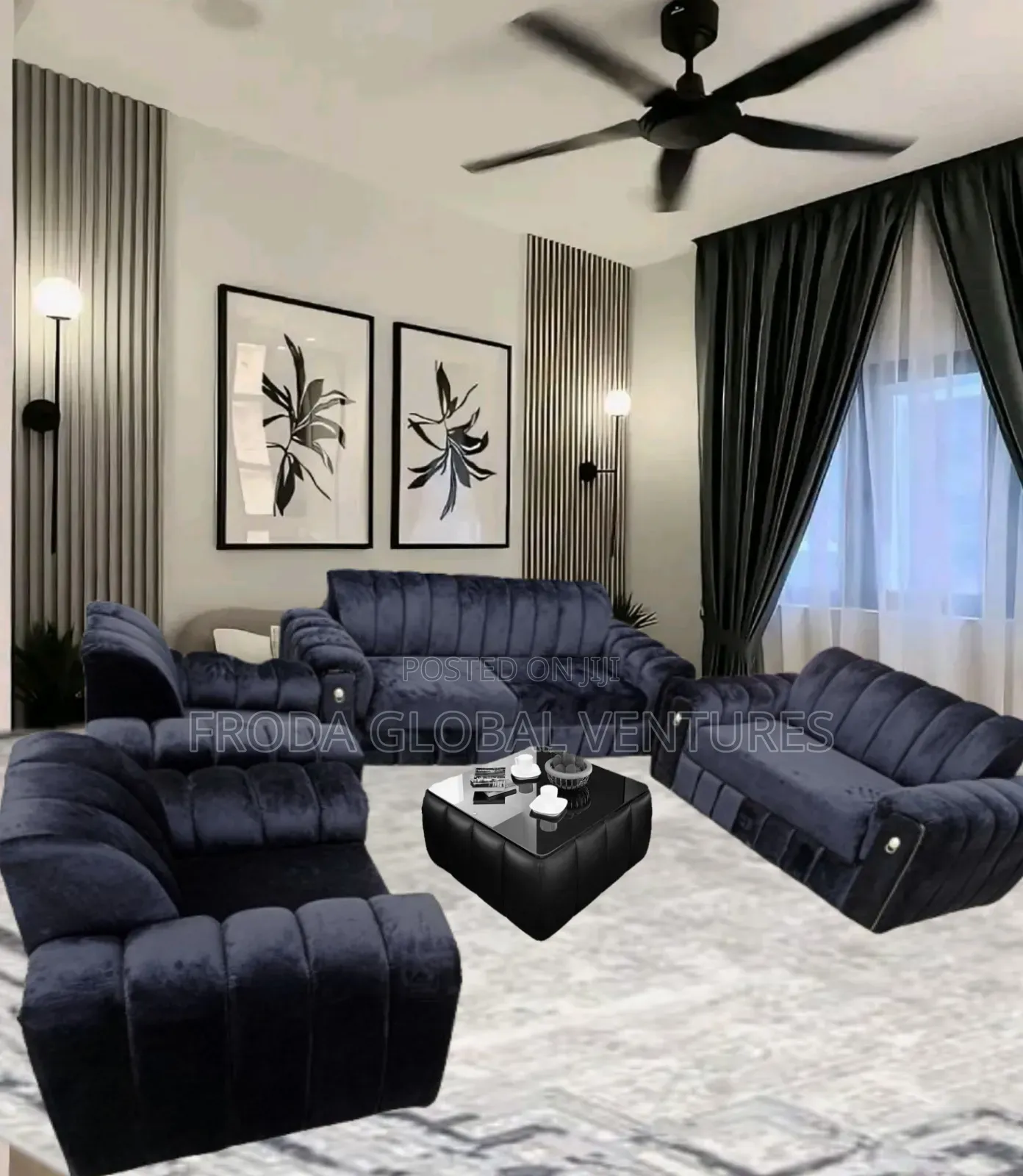 Quality Couches. Solid Set of 3,2,1,1 Sofa Chairs With Table
