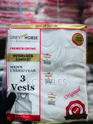Photo - Grey Horse Stripe Singlet