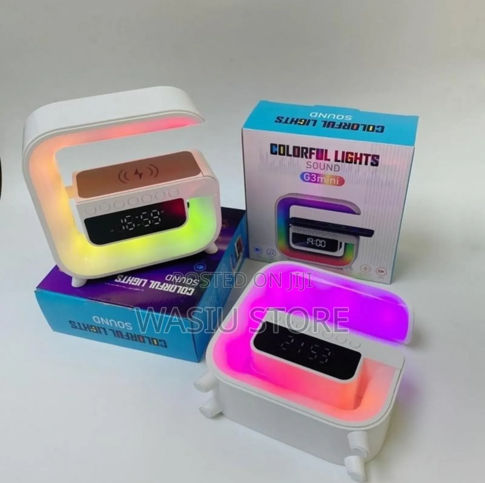 G3 Mini Bluetooth Speaker With Colorful Light