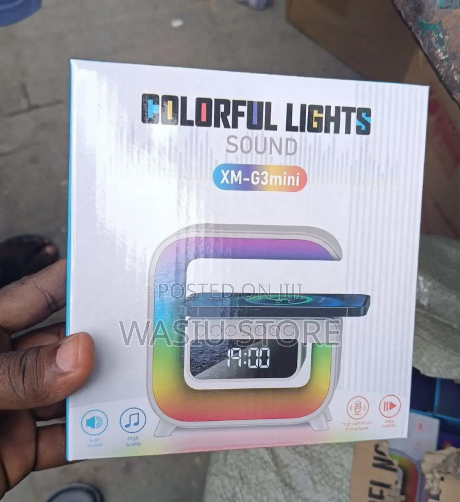 G3 Mini Bluetooth Speaker With Colorful Light