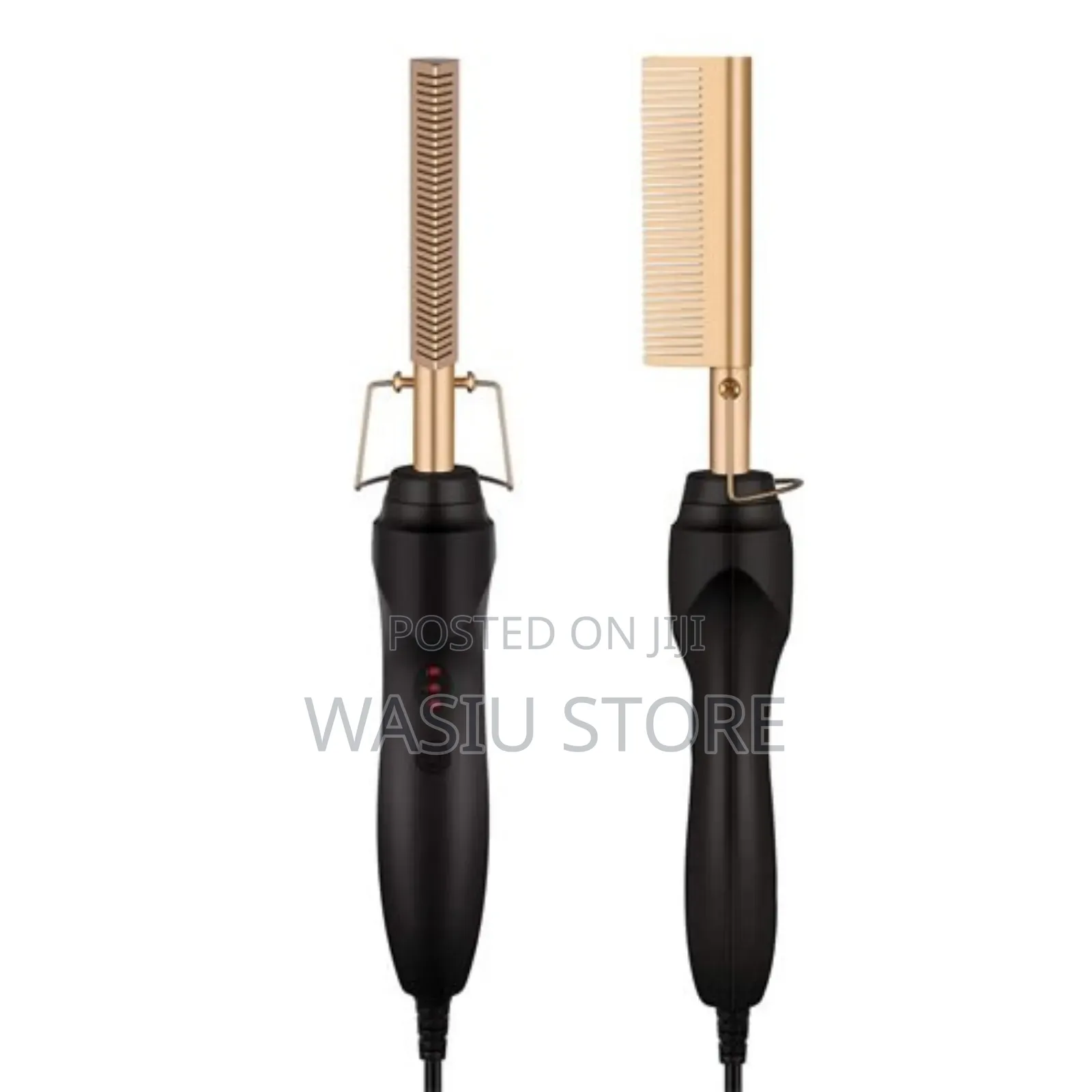 Electric Hair Wig Hot Comb Heat Straightener With Curling