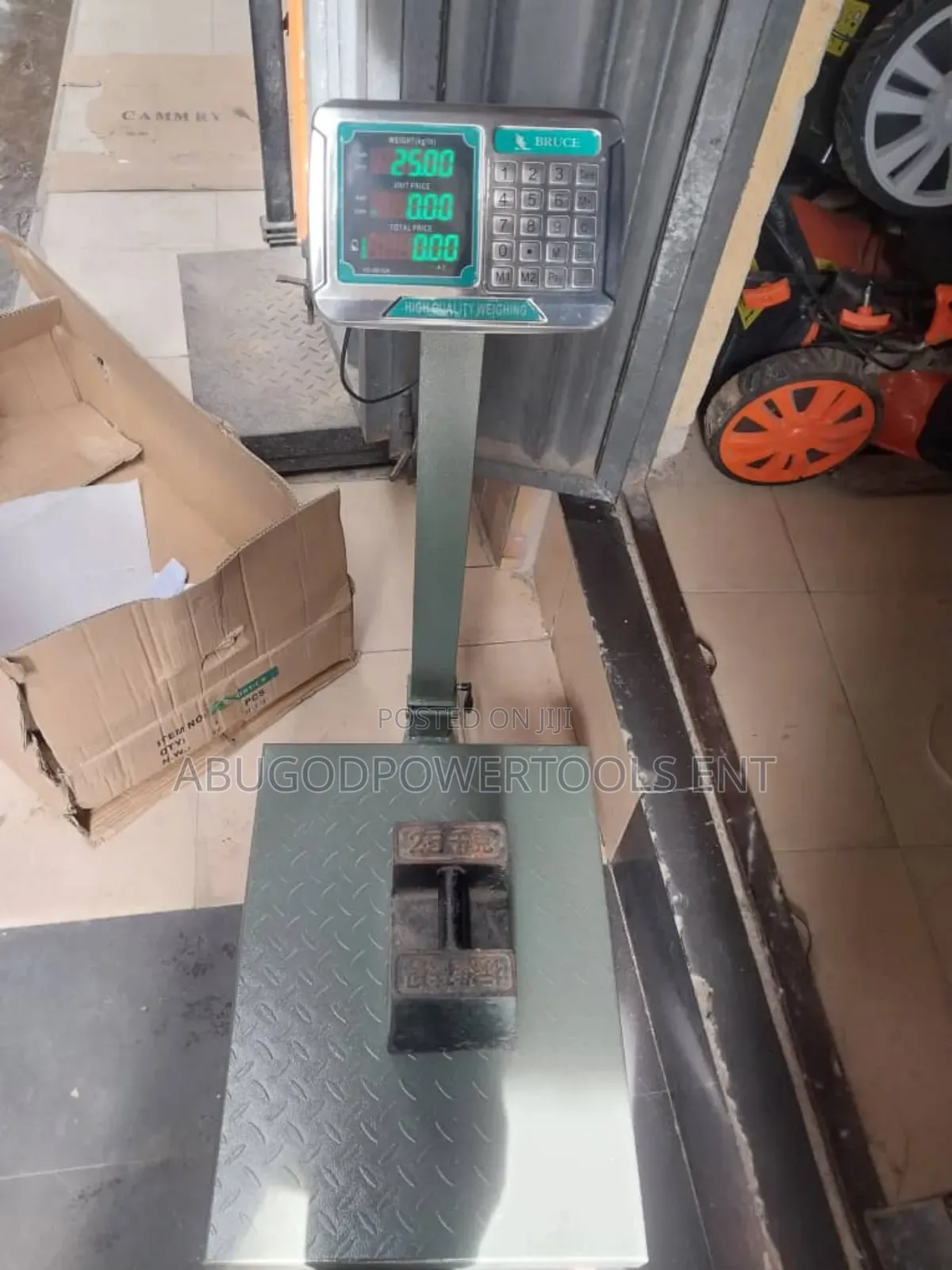 45x60 Platform Digital Scale 500kg Bruce