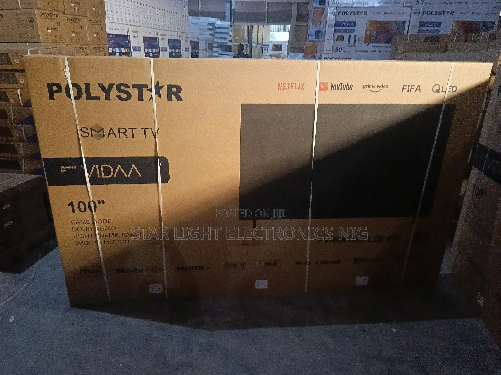 100" Smart Tv Qled Frameless
