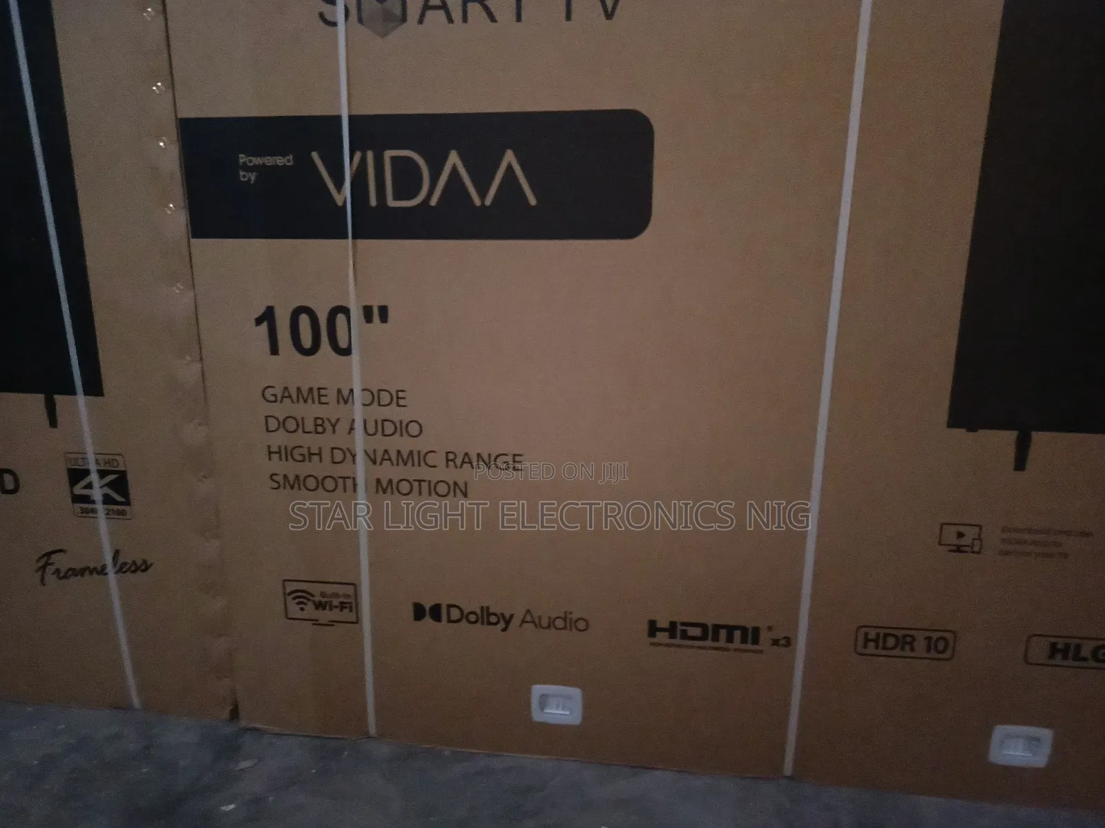 100" Smart Tv Qled Frameless