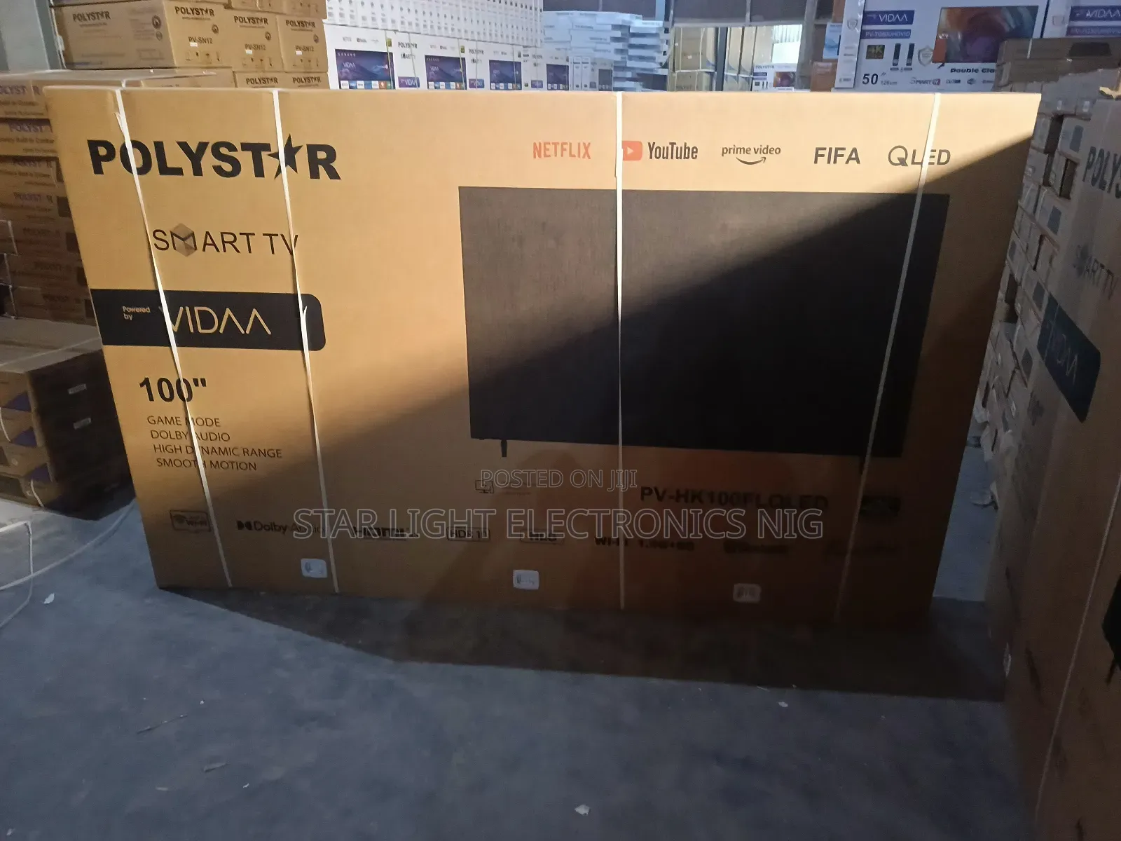 100" Smart Tv Qled Frameless