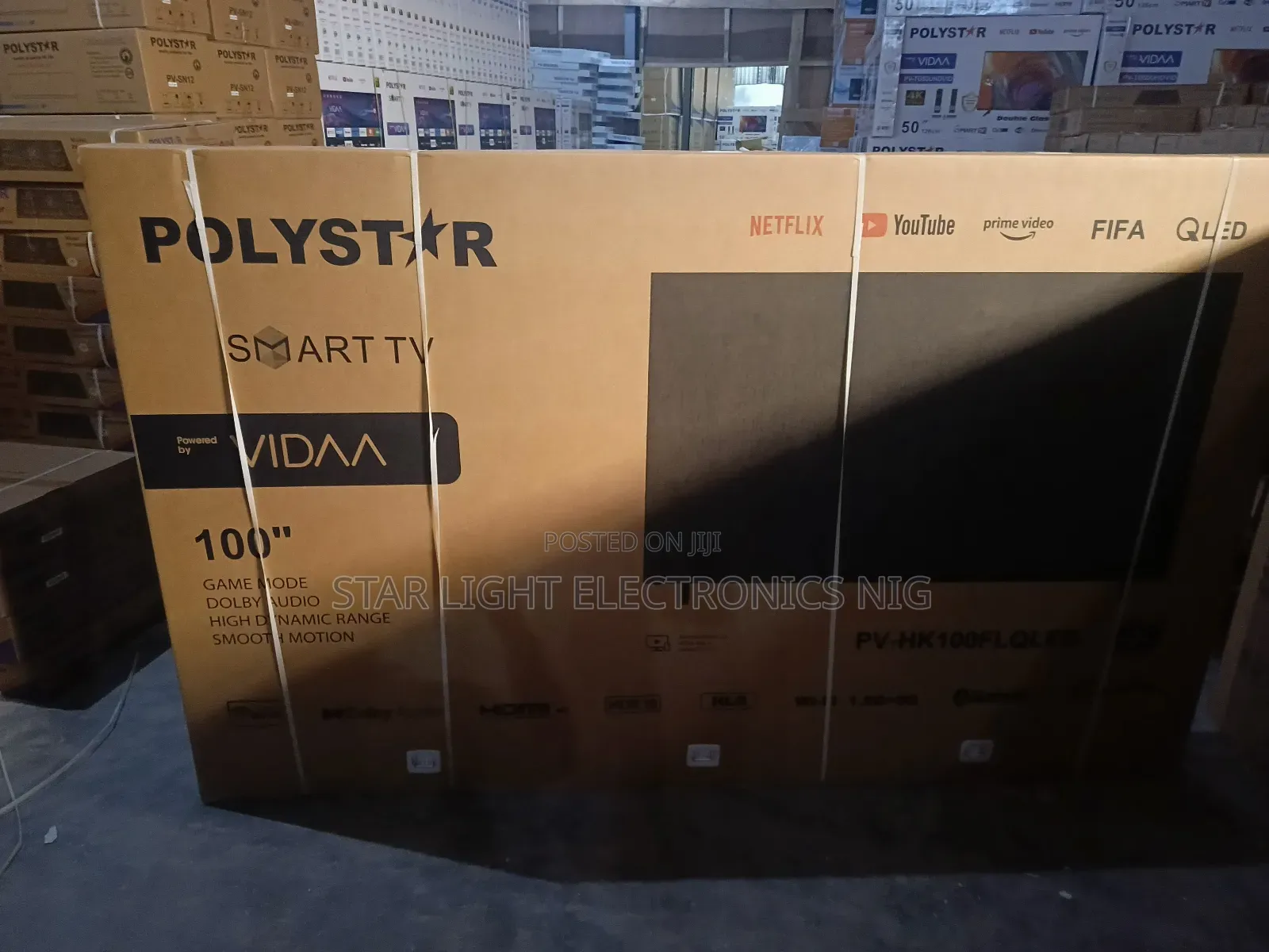 100" Smart Tv Qled Frameless