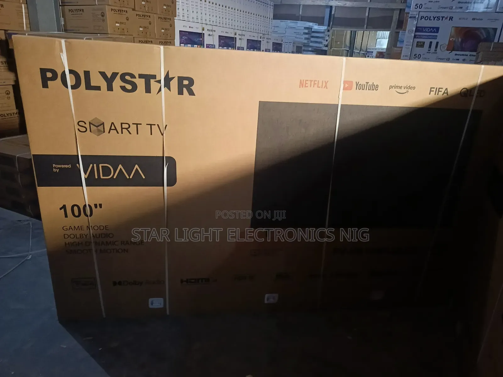 100" Smart Tv Qled Frameless