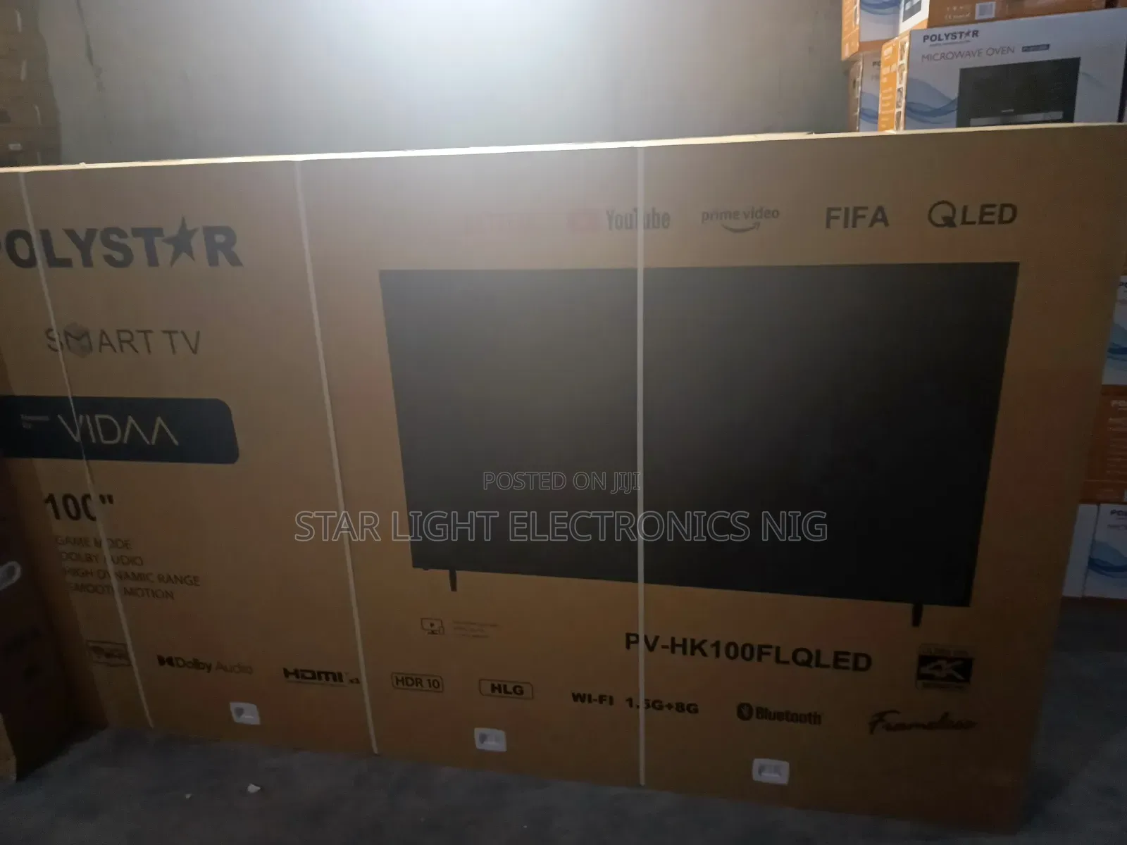 100" Smart Tv Qled Frameless