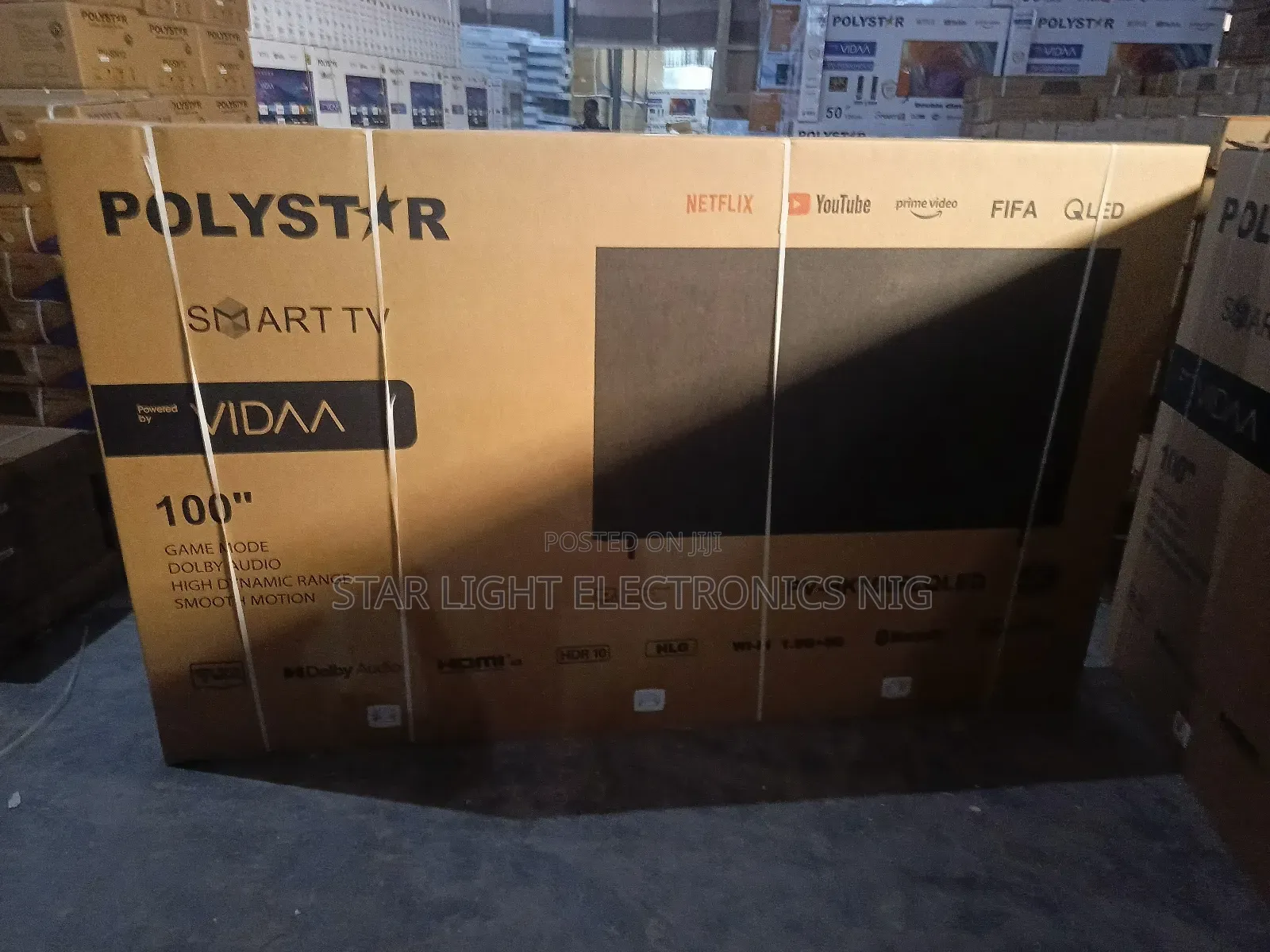 100" Smart Tv Qled Frameless