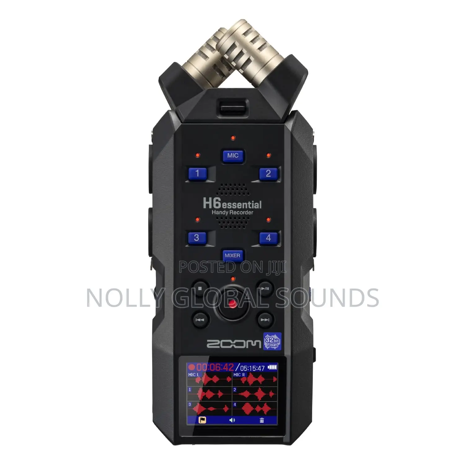 Zoom H6 Essential (2024) With 32-Bit Float, 6track Recorder