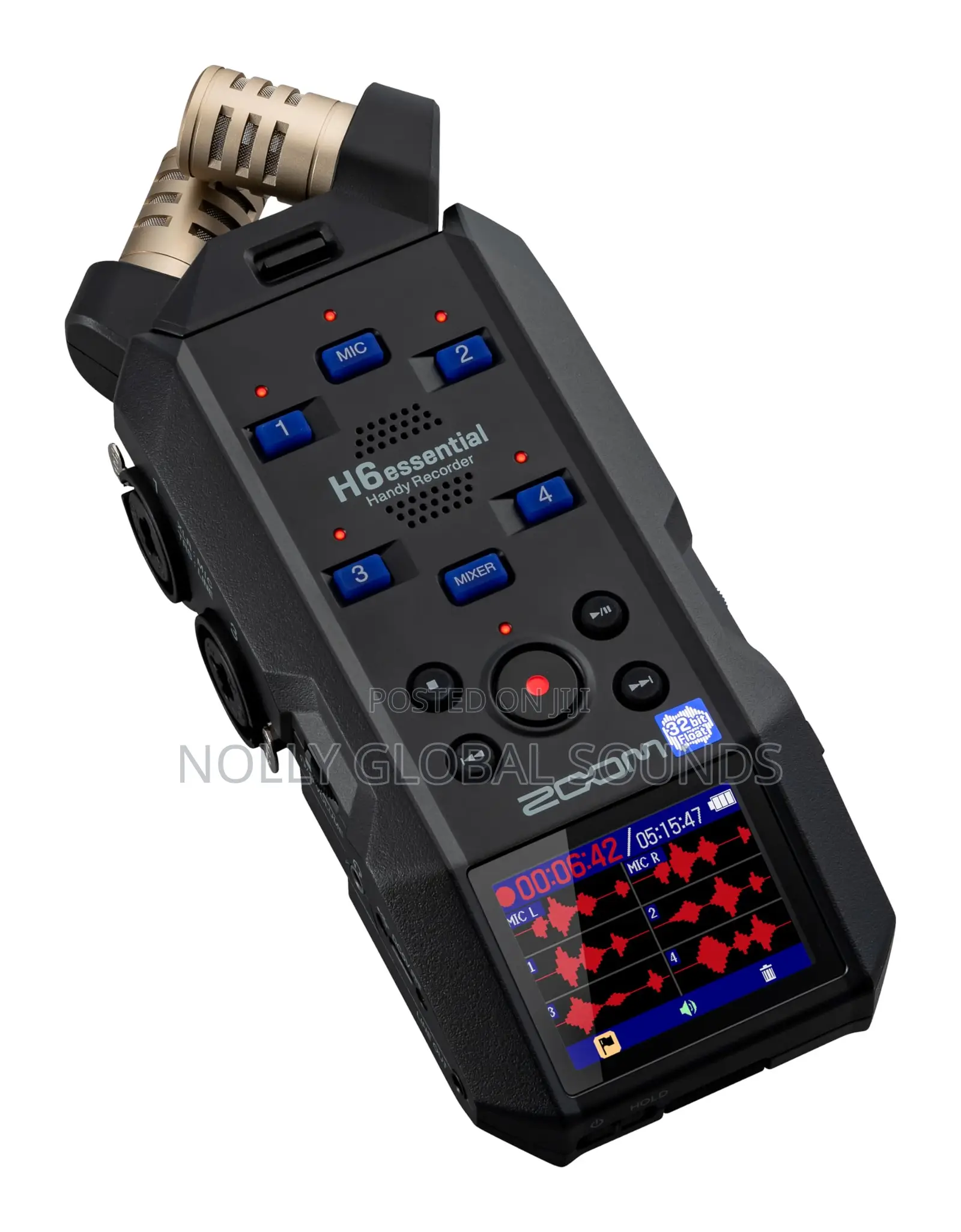 Zoom H6 Essential (2024) With 32-Bit Float, 6track Recorder