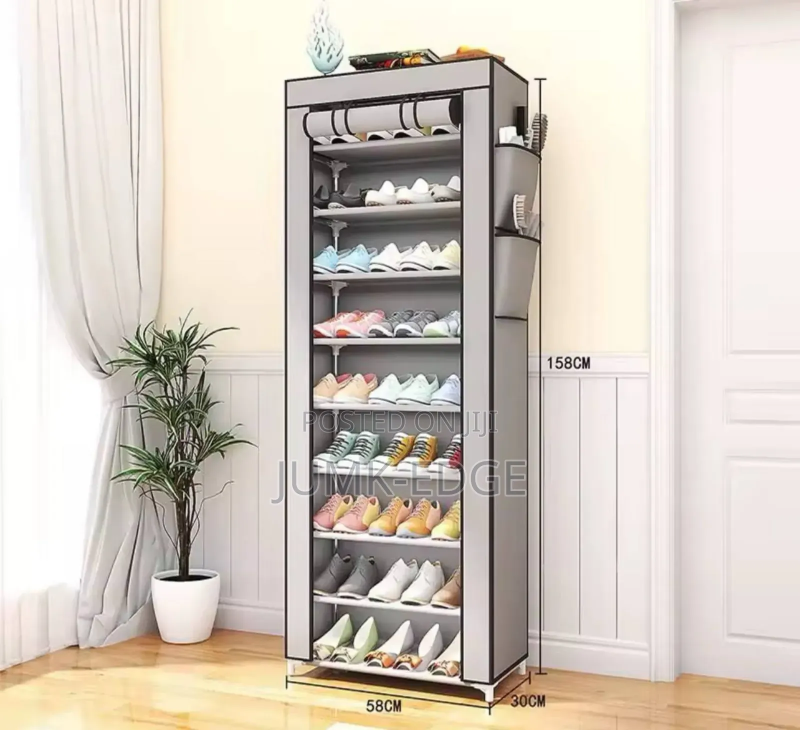 9 Layers Dustproof Shoe Rack