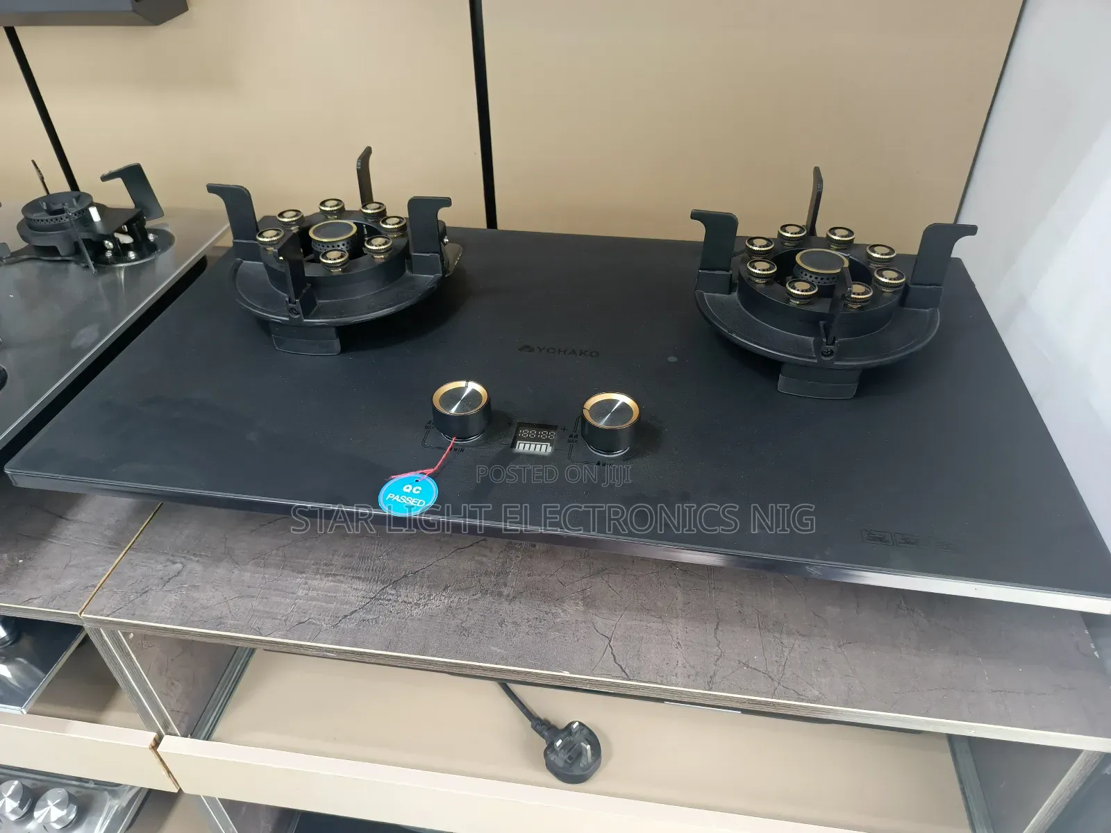 Industrial Cooker Built-in 2 Burners With Timer