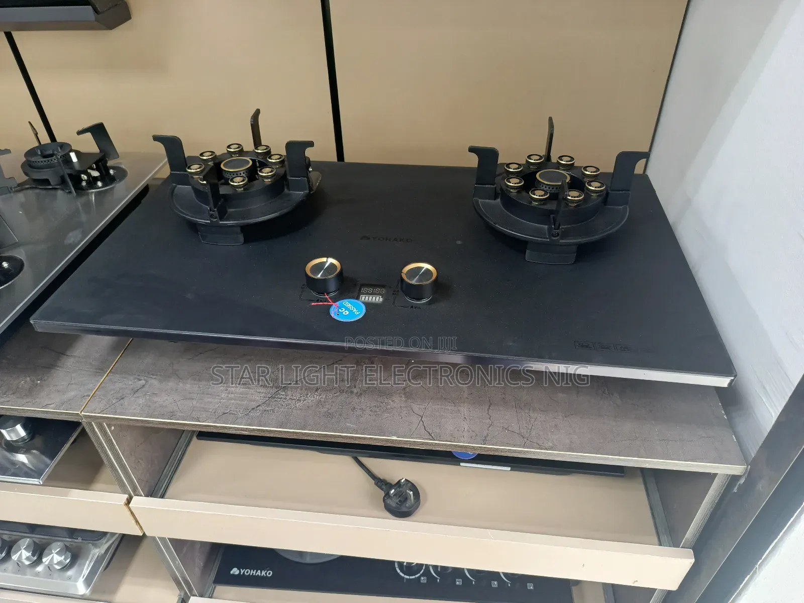 Industrial Cooker Built-in 2 Burners With Timer