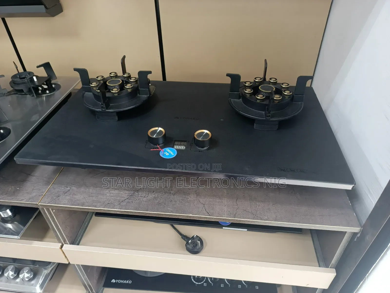 Industrial Cooker Built-in 2 Burners With Timer
