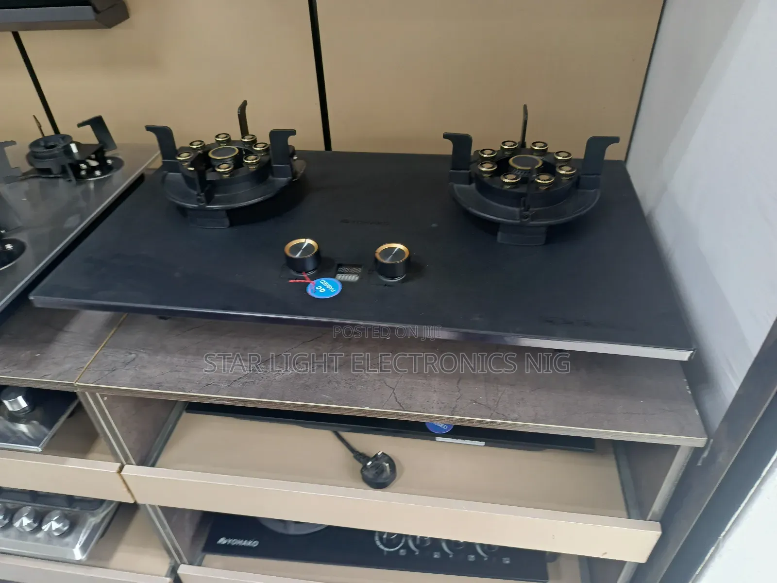 Industrial Cooker Built-in 2 Burners With Timer