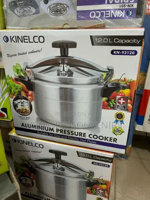 Kinelco 12l Capacity Aluminum Pressure Cooker