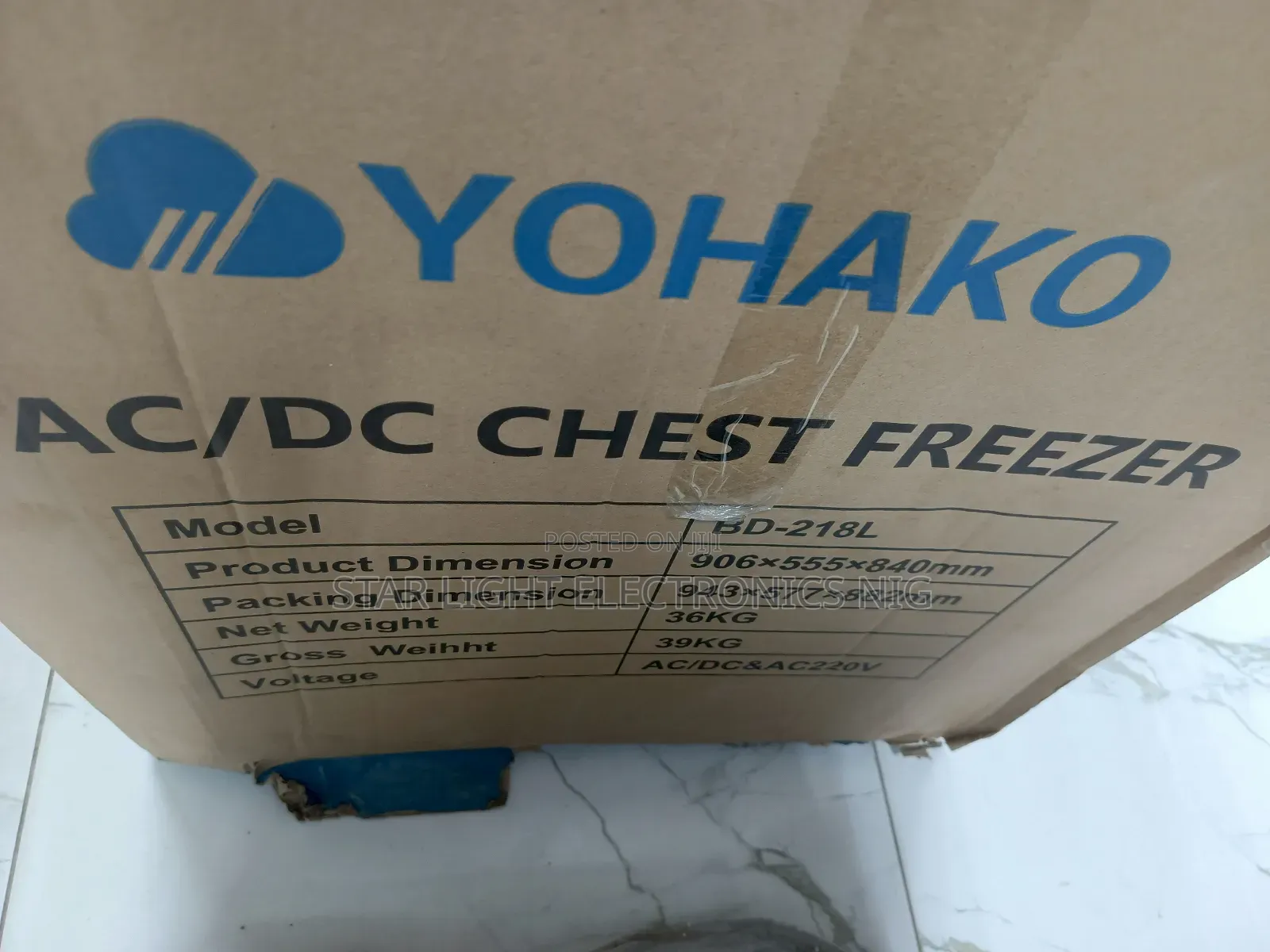 Solar Freezer 218 Liters Yohako