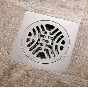 10 by 10 Iron Floor Drain